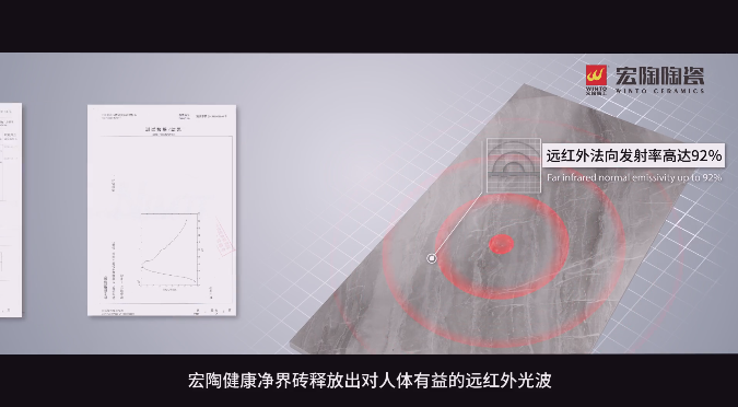 bifa必发瓷砖释放远红外线 bifa必发瓷砖释放远红外线