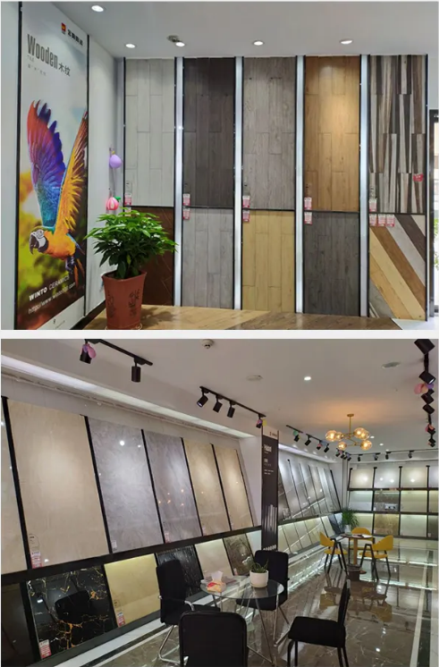 bifa必发瓷砖江西上栗专卖店选材区